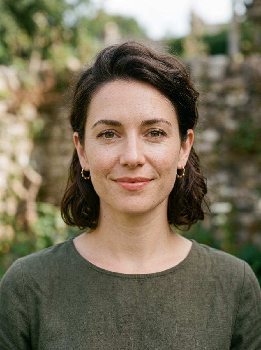 Wavy Bob mit zurückgesteckten Seiten - Frisur für wellige Haare